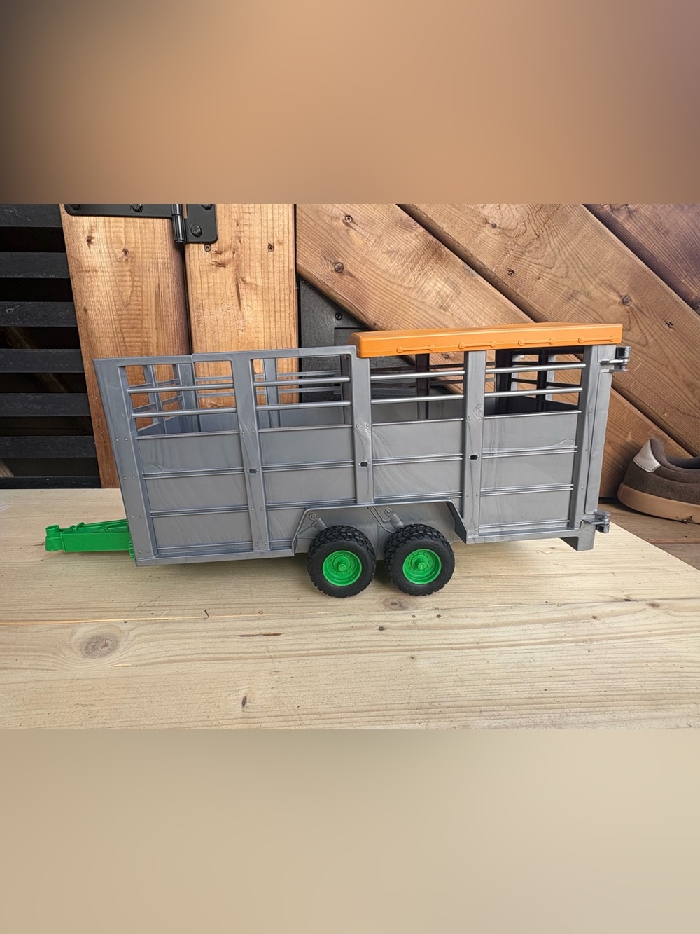 BRUDER,Livestock trailer 2 axles, 2015.